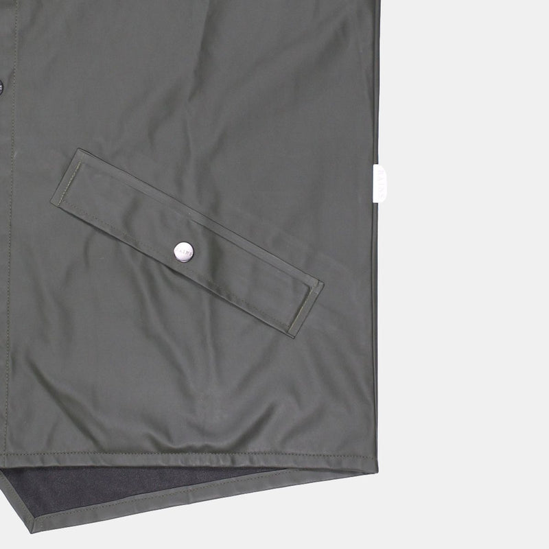 Rains Jacket / Size S / Short / Mens / Green / Polyurethane