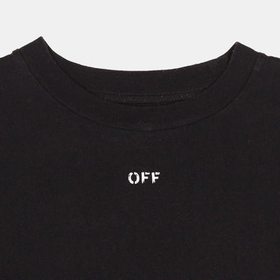 Off White T-Shirt / Size XL / Mens / Black / Cotton