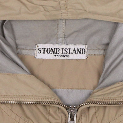 Stone Island Jacket / Size L / Short / Mens / Beige / Polyamide