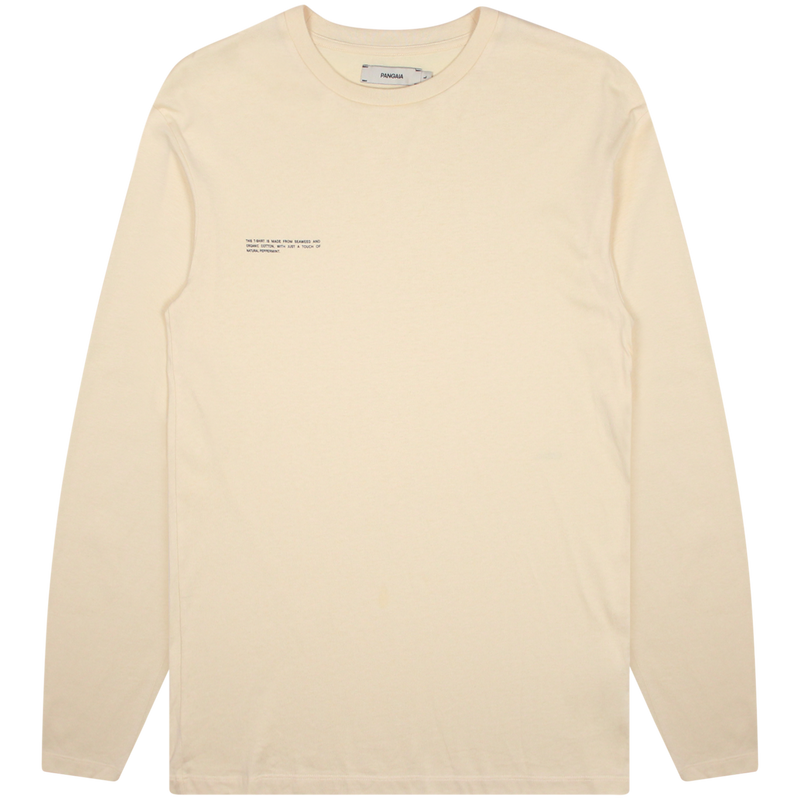 Pangaia Orange Organic Cotton Long Sleeve T-Shirt With C-FIBER™ Size Large ...