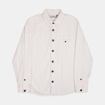 Stone Island Jacket / Size M / Short / Mens / White / Cotton