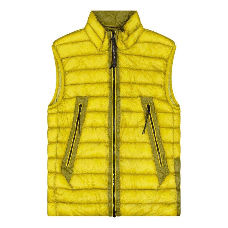C.P. Company Yellow D.D. Shell Down Vest Size M / Size M / Mens / Yellow / ...