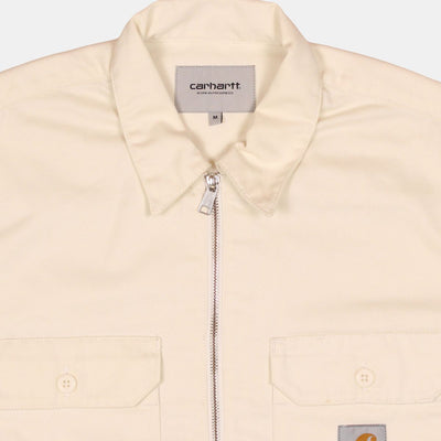 Carhartt Overshirt / Size M / Mens / Beige / Polyester