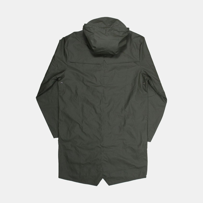 Rains Coat / Size S / Mid-Length / Mens / Green / Polyester