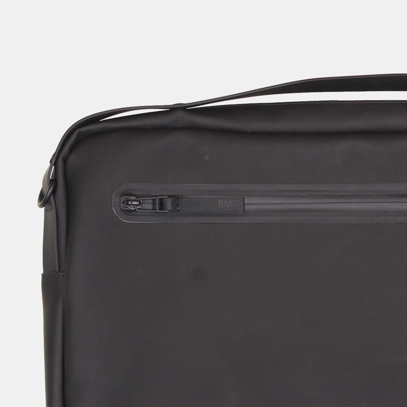 Rains Laptop Bag  / Size Small / Mens / Black / Polyester