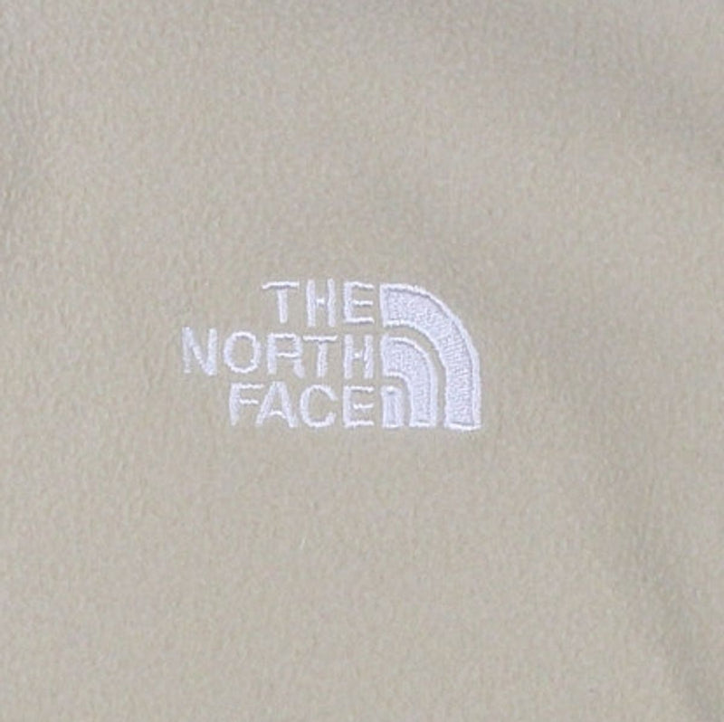 The North Face Quarter Zip  Jumper / Size M / Mens / Beige / Polyester
