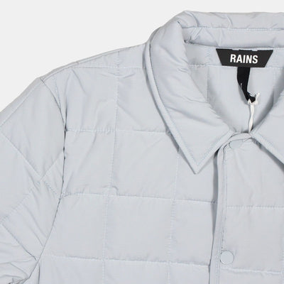 Rains Liner Shirt Jacket / Size M / Short / Mens / Blue / Polyurethane