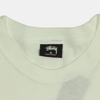 Stussy Sweatshirt / Size M / Mens / White / Cotton