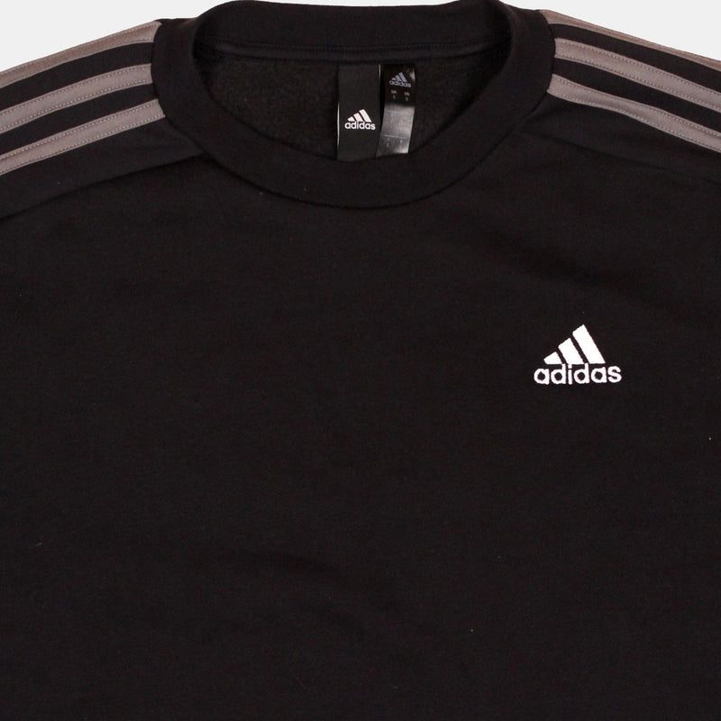 Adidas Pullover Sweatshirt / Size S / Mens / Black / Cotton