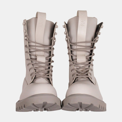 Rains Combat Boots / Mens / Beige