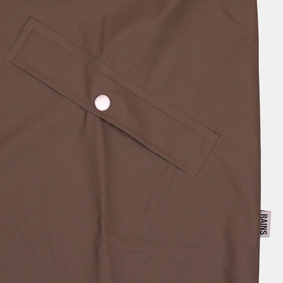 Rains Jacket / Size XL / Mid-Length / Mens / Brown / Polyurethane