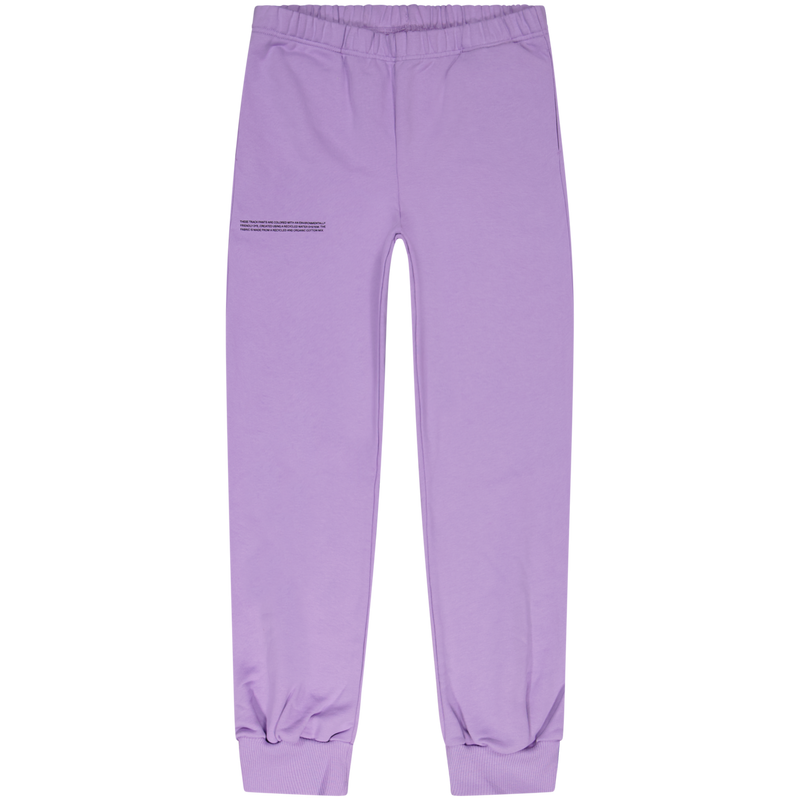 PANGAIA Purple Recycled Cotton Cuffed Track Pants Size Large / Size L / Men...