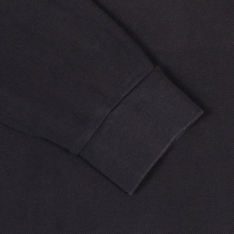 Stone Island Long-Sleeved Polo / Size XL / Mens / Black / Cotton