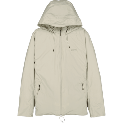 Rains Cream Padded Nylon Jacket Size XS Extra Small / Size XS / Mens / Ivor...