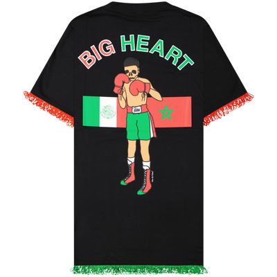 Patta Black Big Heart T-Shirt Size L / Size L / Mens / Black / Cotton / RRP...