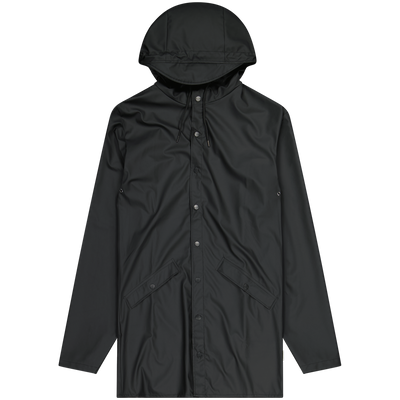 Rains Black Long Jacket Size Extra Small / Size XS / Mens / Black / Other /...