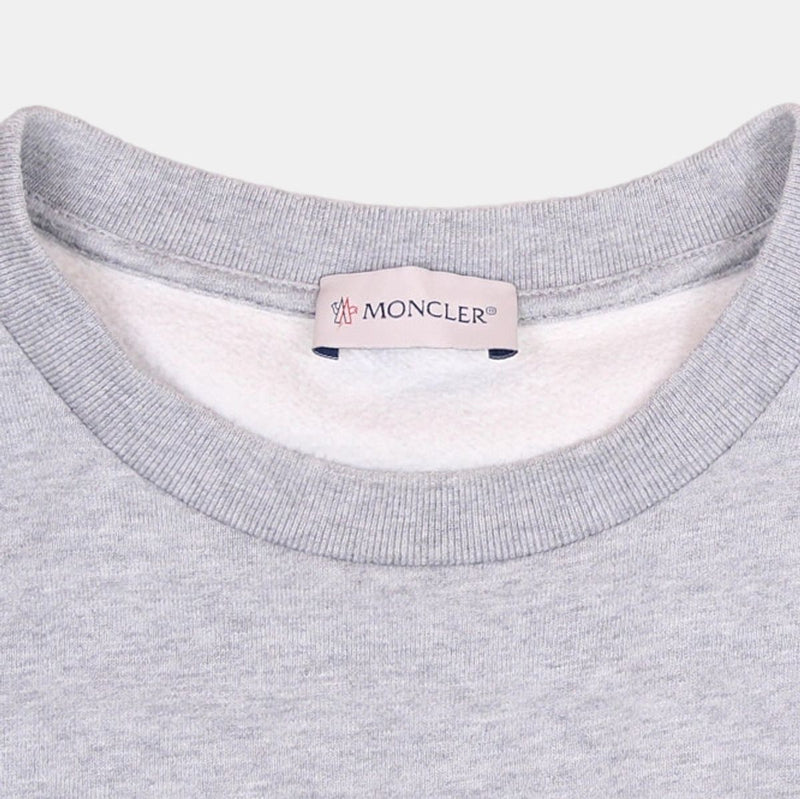 Moncler Sweatshirt / Size M / Mens / Grey / Cotton