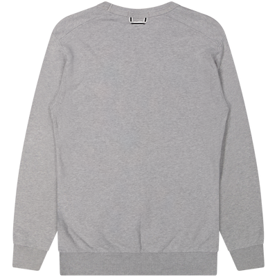 Stone Island Grey Compass Patch Sweatshirt Size Large / Size L / Mens / Gre...
