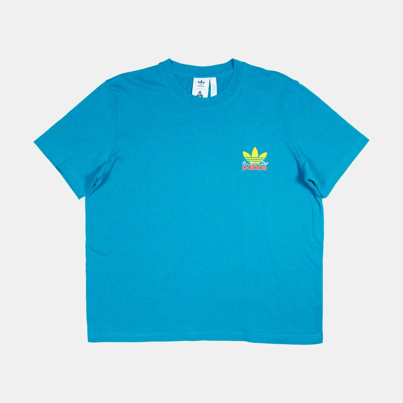 Adidas T-Shirt / Size L / Mens / Blue / Cotton