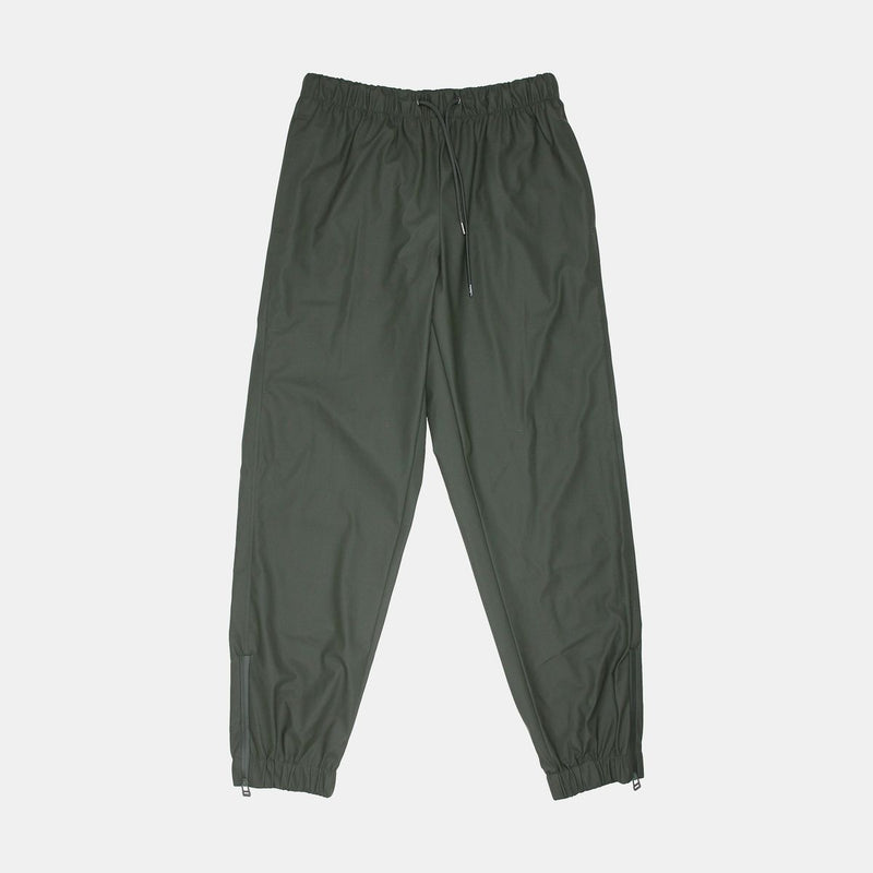 Rains Trousers / Size M / Mens / Green / Polyester