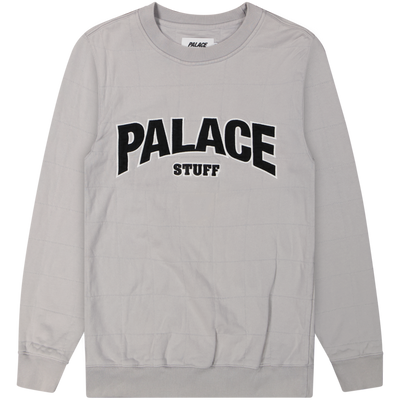 Palace Grey P Stuff Sweatshirt Size M / Size M / Mens / Grey