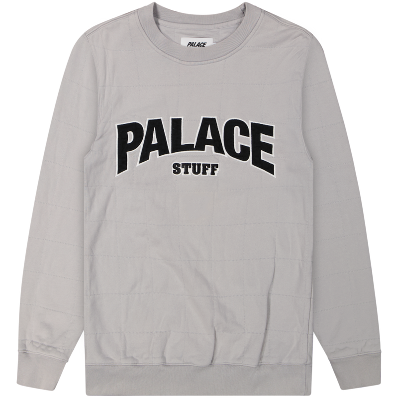 Palace Grey P Stuff Sweatshirt Size M / Size M / Mens / Grey