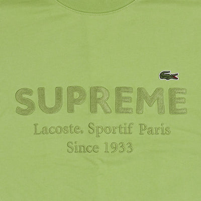 Supreme X Lacoste Sweatshirt / Size M / Mens / Green / Cotton