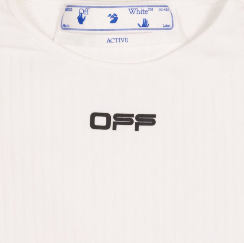 Off White Active Seamless Top  / Size S / Womens / White / Polyamide
