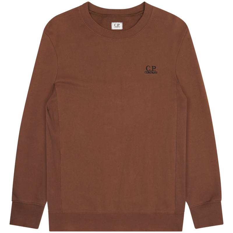 C.P. Company Brown Embroidered Logo Sweater Size Large / Size L / Mens / Br...
