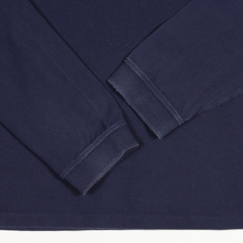 Stone Island Long Sleeve Polo / Size M / Mens / Blue / Cotton