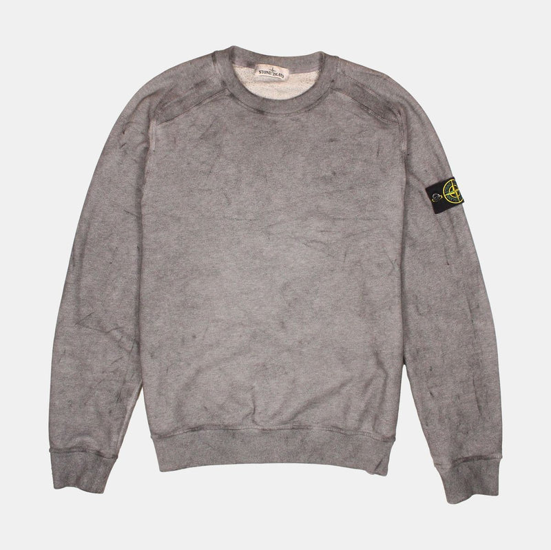 Stone Island Pullover Jumpers & Cardigans / Size M / Mens / Grey / Cotton