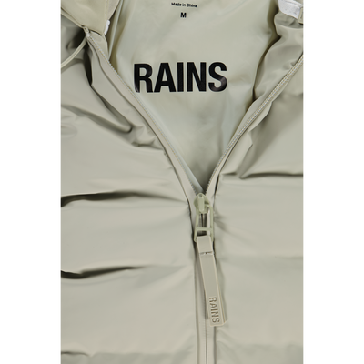 Rains Cream Trekker Scuba Jacket Size Meduim / Size M / Mens / Ivory / Poly...