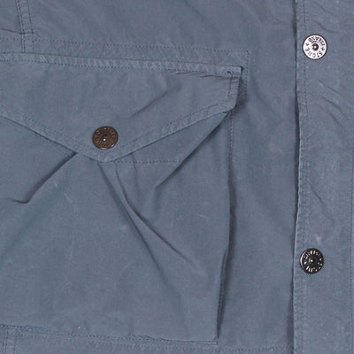 Stone Island Jacket / Size L / Short / Mens / Blue / Polyester