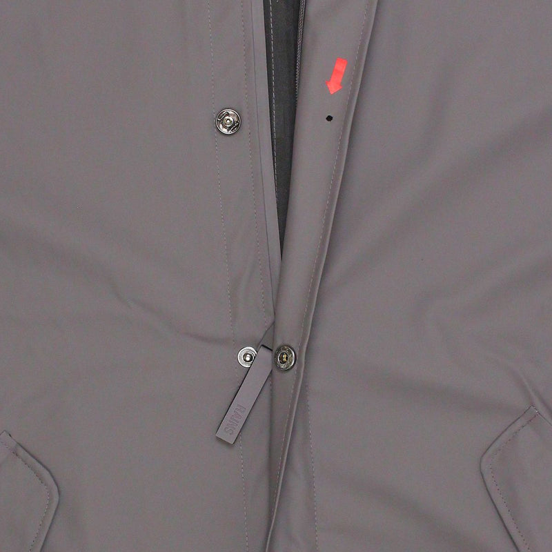 Rains Jacket / Size L / Mid-Length / Womens / Grey / Polyester / RRP £115