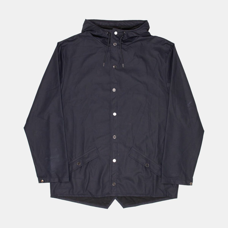 Rains Jacket / Size L / Short / Mens / Blue / Polyester