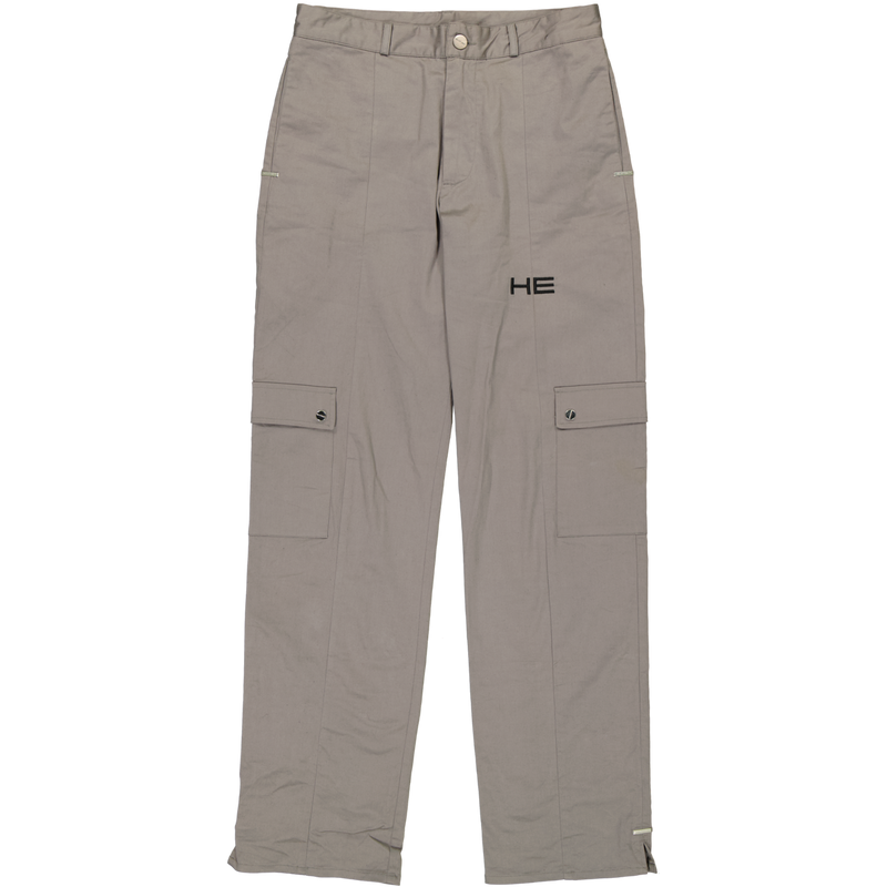 HELIOT EMIL Grey Cargo Trousers Size Medium  / Size M / Mens / Grey / Cotto...
