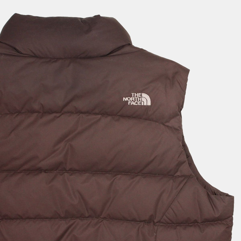 The North Face Gilet / Size XL / Short / Womens / Brown / Polyester