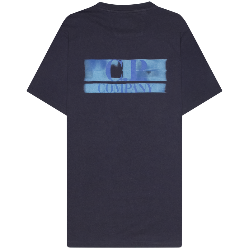 C.P. Company Navy Reverse Motion Tee Size Small / Size S / Mens / Blue / Co...
