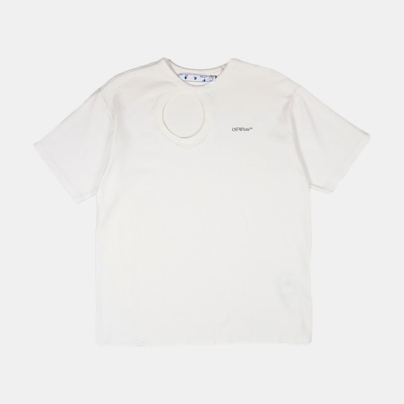 Off-White Meteor Tomboy t-Shirt / Size L / Mens / White / Cotton