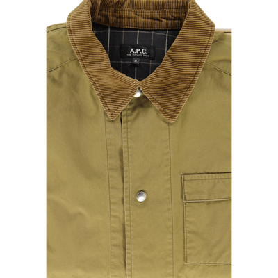 A.P.C. Tan Men's Jacket Size XL / Size XL / Mens / Brown / Cotton / RRP £265.00