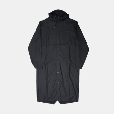 Rains Long Coat / Size M / Long / Mens / Black / Polyurethane / RRP £105