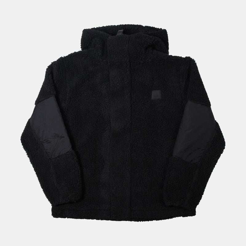 Rains Fleece Hoodie / Size S / Mens / Black / Polyester