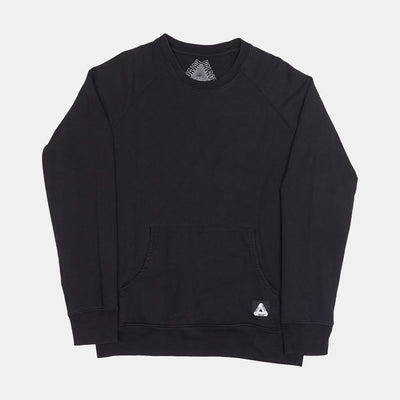 Palace Sweatshirt / Size L / Mens / Black / Cotton