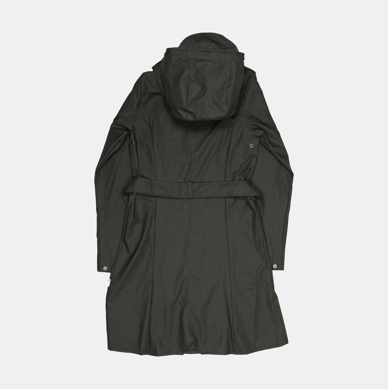 Rains Jacket / Size XS / Mid-Length / Mens / Green / Polyurethane