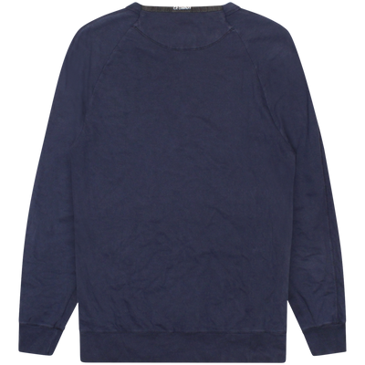 C.P. Company Navy Logo Sweatshirt Size M / Size M / Mens / Blue / Cotton / ...