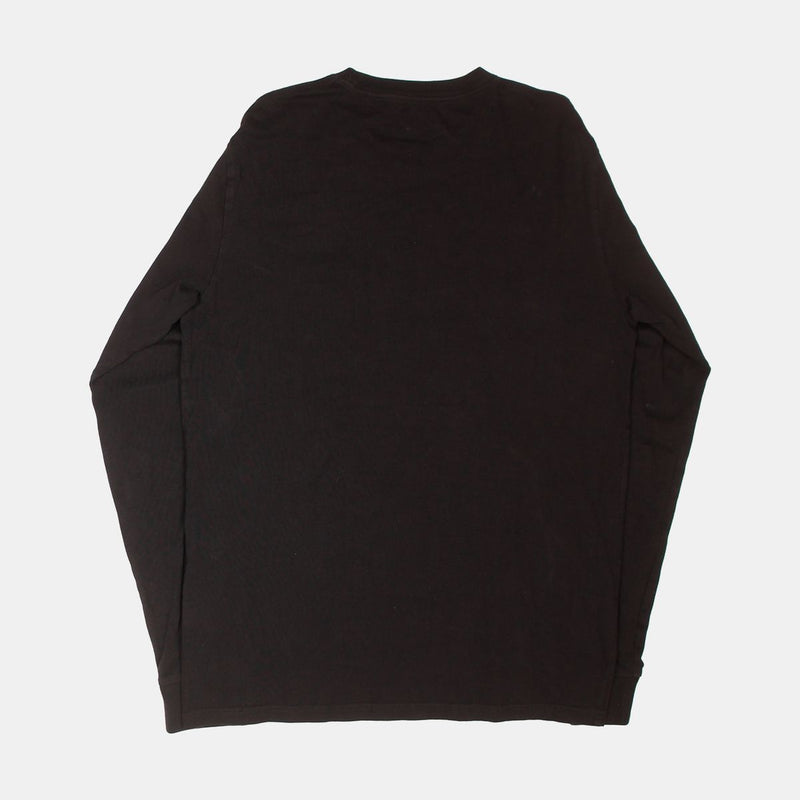 Carhartt Long Sleeve T-Shirt / Size M / Mens / Black / Cotton