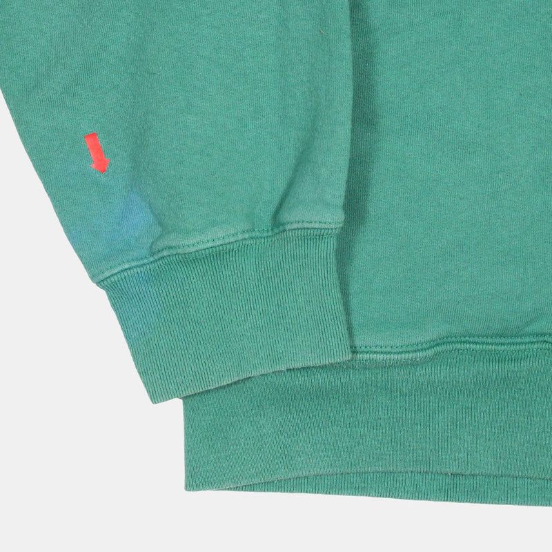 Supreme Pullover Hoodie / Size L / Mens / Green / Cotton