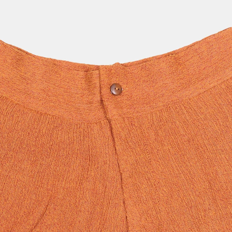 Savannah Morrow The Label Sweat Shorts / Size S / Womens / Orange / Polyester