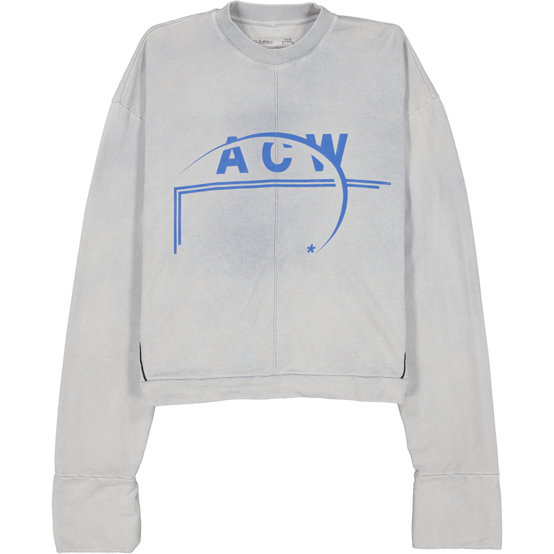 A-COLD-WALL* Grey Logo Sweater Size Small / Size S / Mens / Grey / Cotton /...