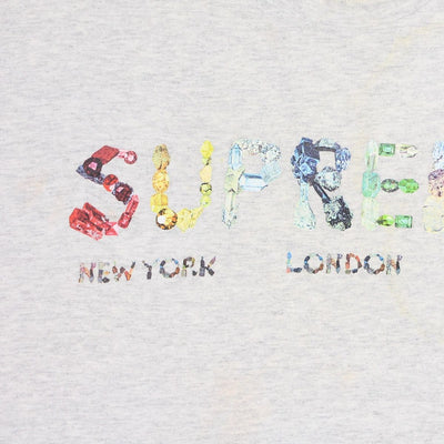Supreme T-Shirt / Size M / Mens / Grey / Cotton
